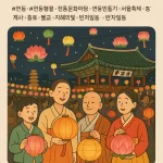 2025년 부처님오신날 앞두고 연등: 연등회 일정부터 의미, 연등 만들기까지 총정리